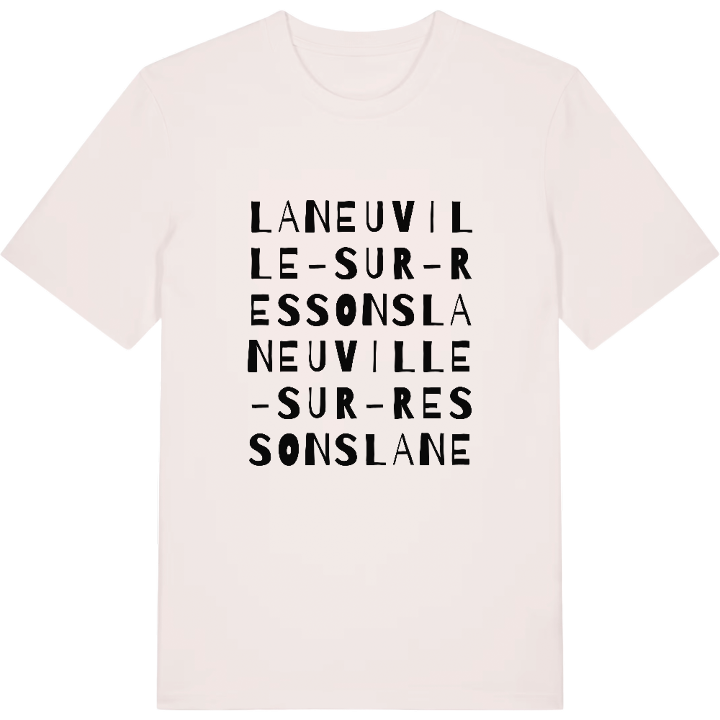 La Neuville-sur-Ressons ordlek t-shirt – t-shirt från PinShirt