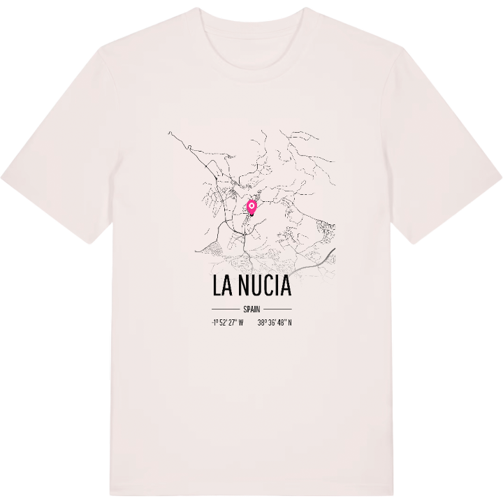 la Nucia karta t-shirt – t-shirt från PinShirt