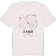 La Planée karta t-shirt