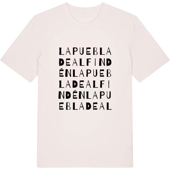 La Puebla de Alfindén ordlek t-shirt – t-shirt från PinShirt