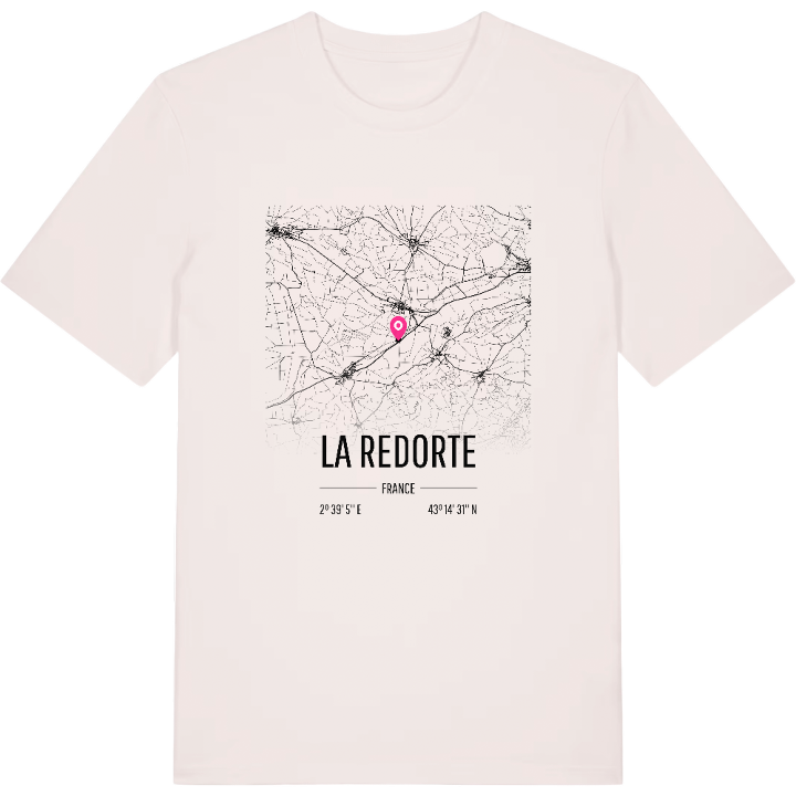 La Redorte karta t-shirt – t-shirt från PinShirt