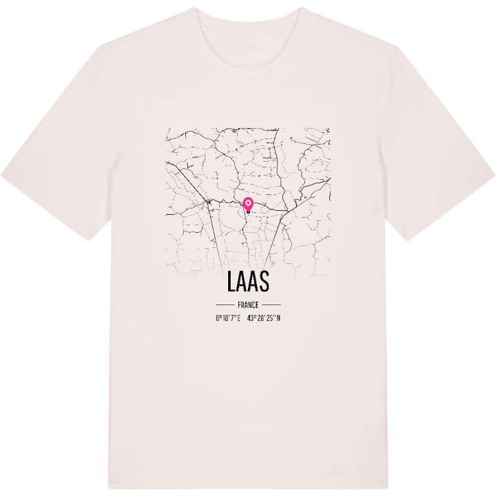 Laas karta t-shirt – t-shirt från PinShirt