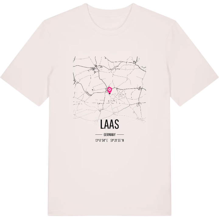 Laas karta t-shirt – t-shirt från PinShirt