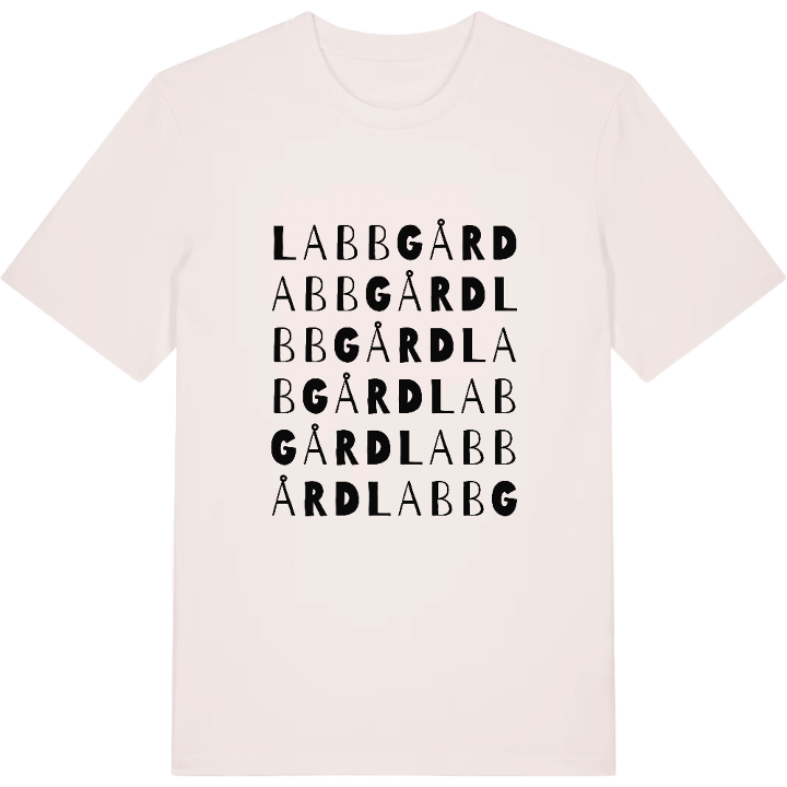Labbgård ordlek t-shirt – t-shirt från PinShirt