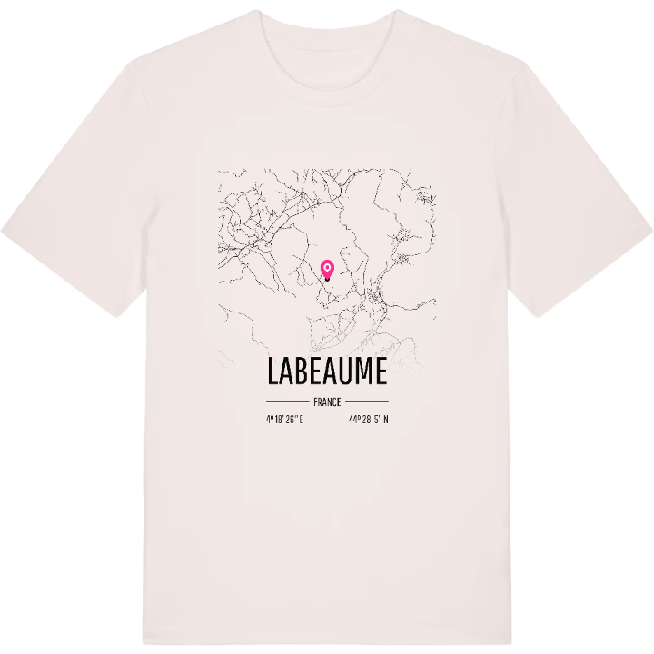 Labeaume karta t-shirt – t-shirt från PinShirt