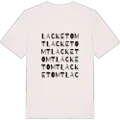 Lacketomt ordlek t-shirt