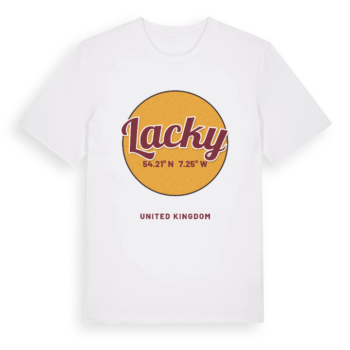 Lacky cirkel t-shirt – t-shirt från PinShirt