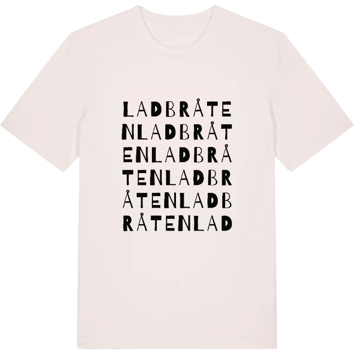 Ladbråten ordlek t-shirt – t-shirt från PinShirt