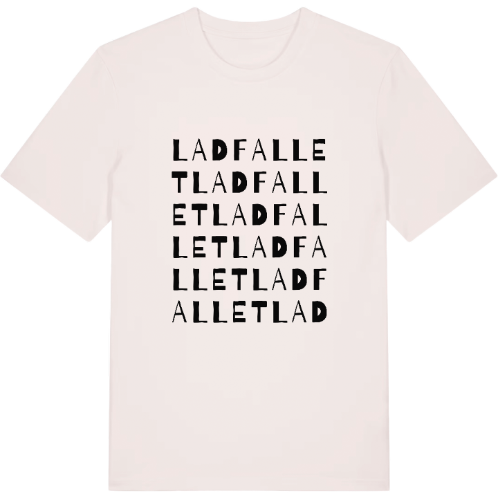 Ladfallet ordlek t-shirt – t-shirt från PinShirt