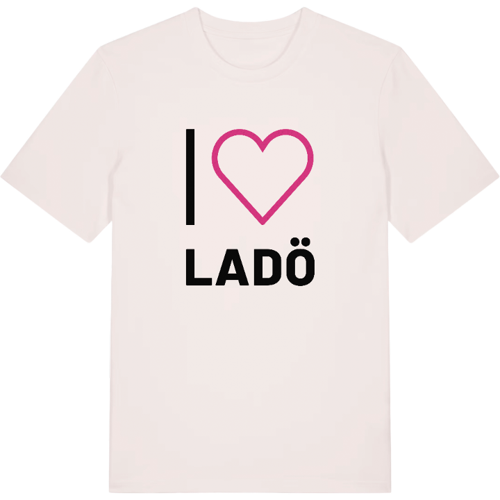 Jag älskar Ladö t-shirt stort tryck – t-shirt från PinShirt