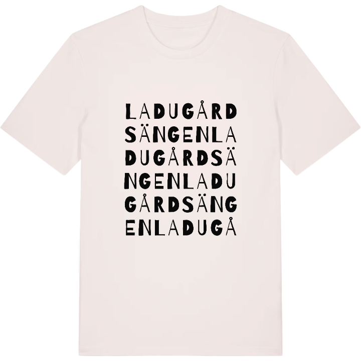 Ladugårdsängen ordlek t-shirt – t-shirt från PinShirt