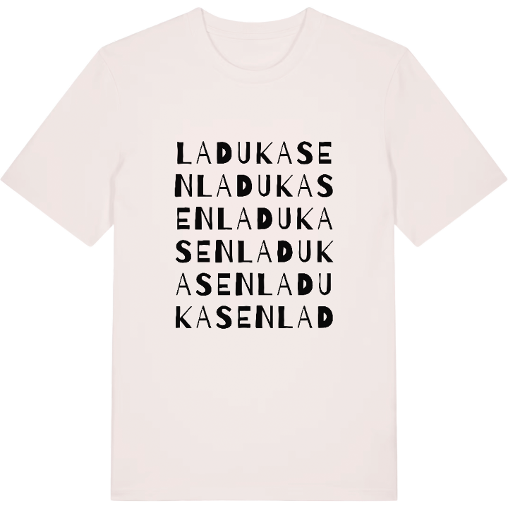 Ladukasen ordlek t-shirt – t-shirt från PinShirt