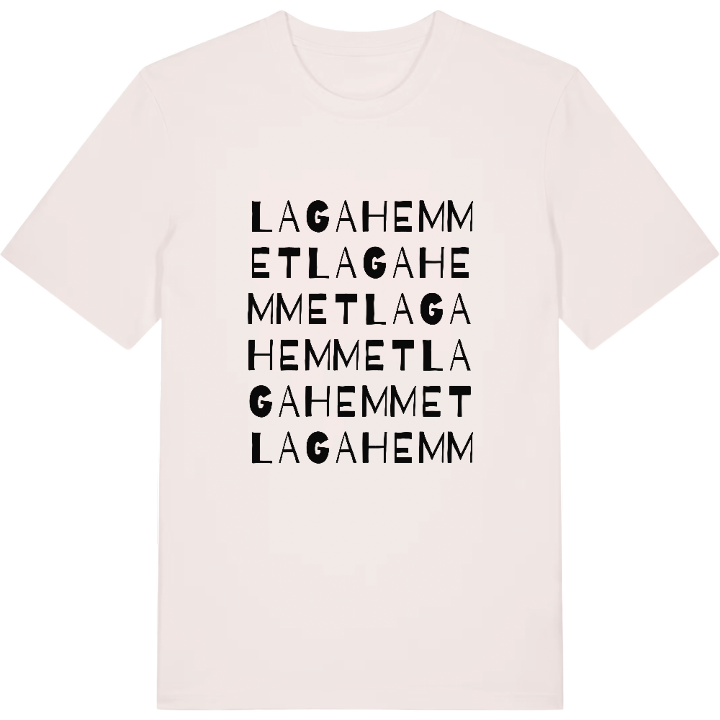 Lagahemmet ordlek t-shirt – t-shirt från PinShirt