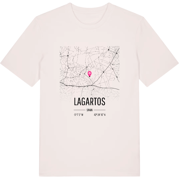 Lagartos karta t-shirt – t-shirt från PinShirt