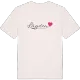 Lägden hjärta t-shirt