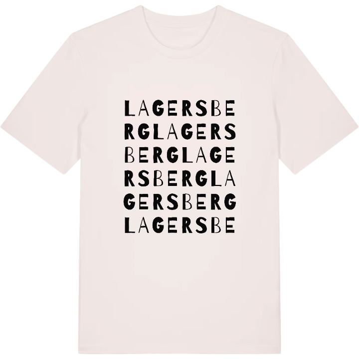 Lagersberg ordlek t-shirt – t-shirt från PinShirt