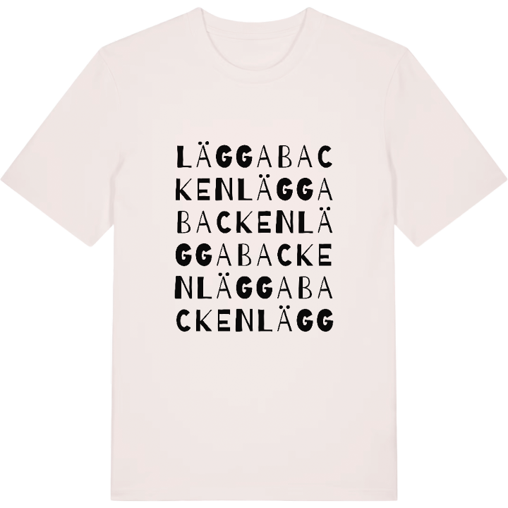 Läggabacken ordlek t-shirt – t-shirt från PinShirt