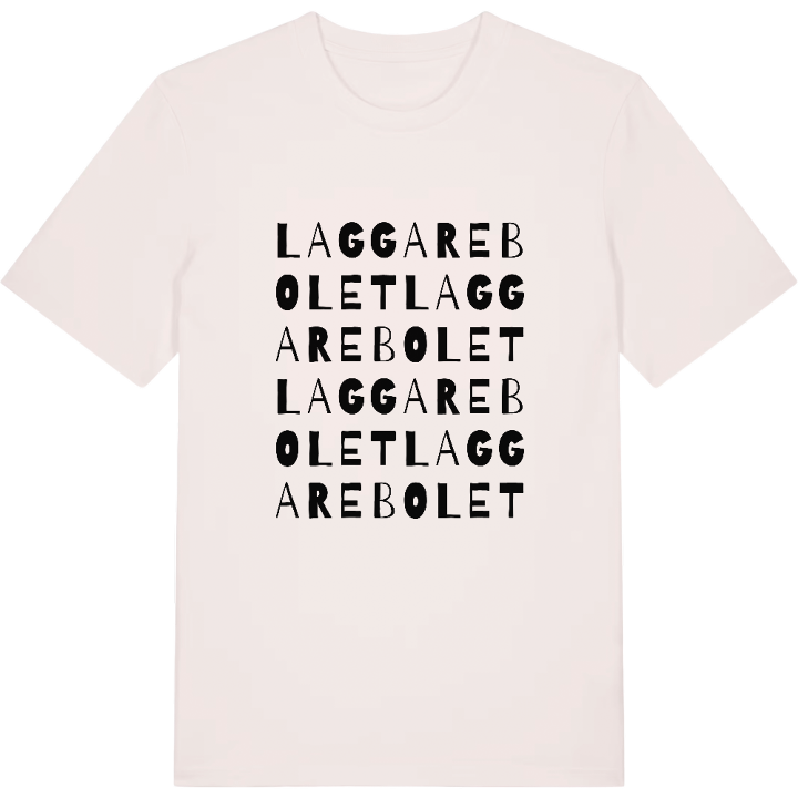 Laggarebolet ordlek t-shirt – t-shirt från PinShirt