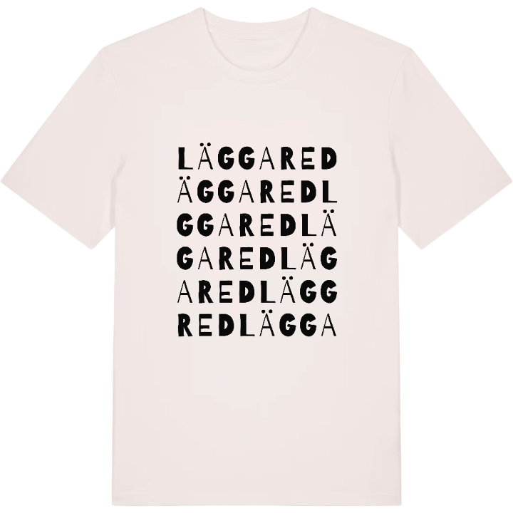 Läggared ordlek t-shirt – t-shirt från PinShirt