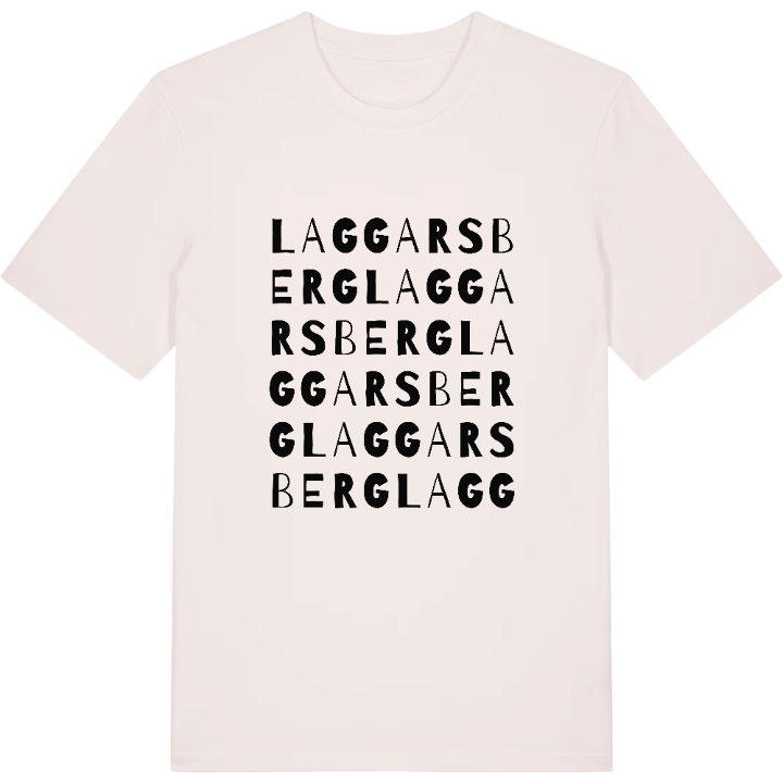 Laggarsberg ordlek t-shirt – t-shirt från PinShirt