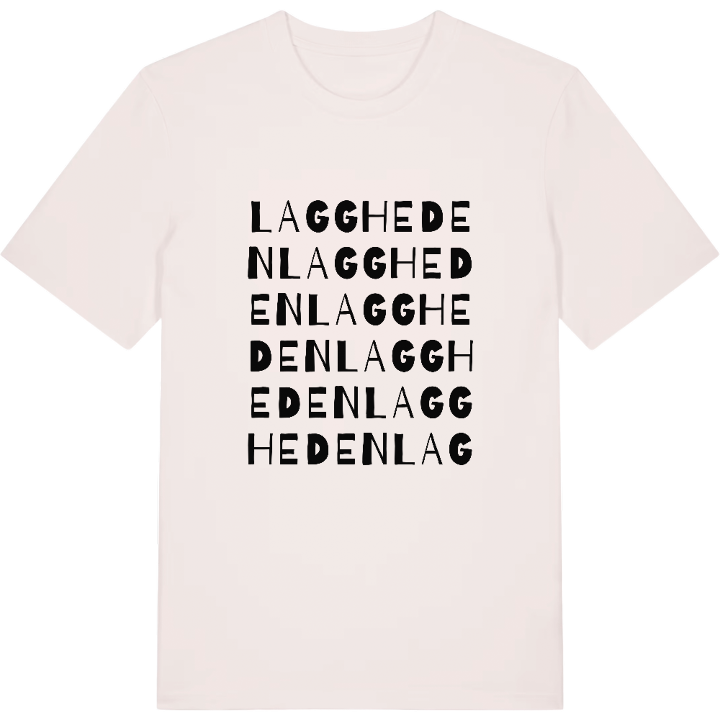 Laggheden ordlek t-shirt – t-shirt från PinShirt