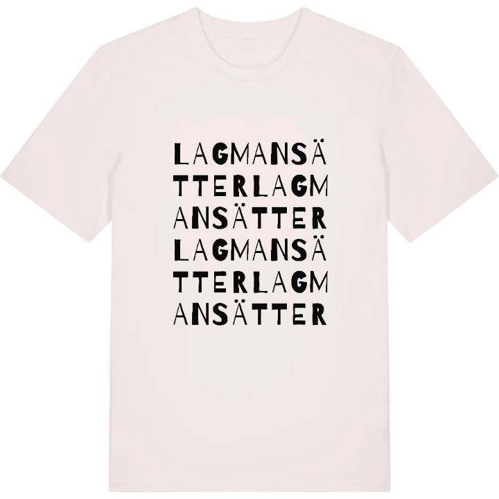 Lagmansätter ordlek t-shirt – t-shirt från PinShirt
