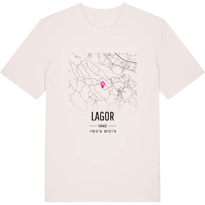 Lagor karta t-shirt – t-shirt från PinShirt