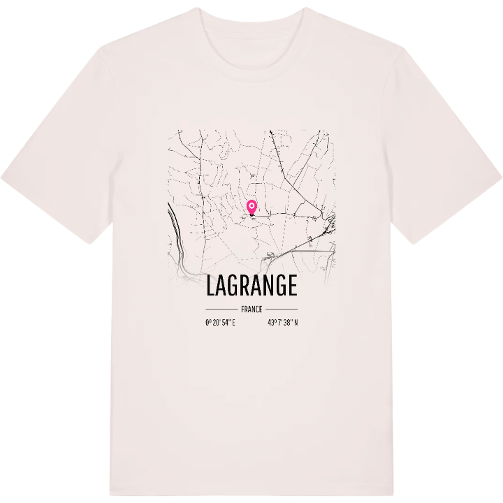 Lagrange karta t-shirt – t-shirt från PinShirt