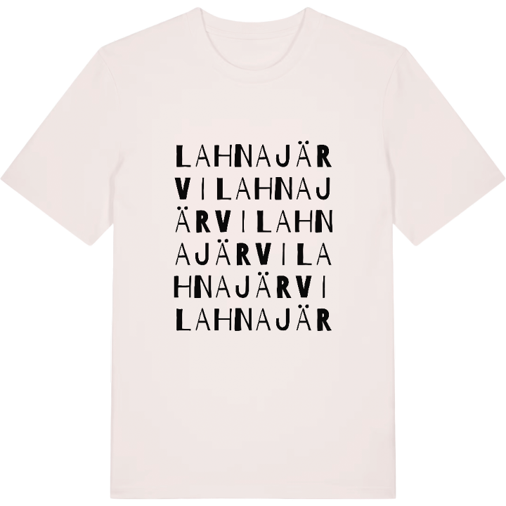 Lahnajärvi ordlek t-shirt – t-shirt från PinShirt