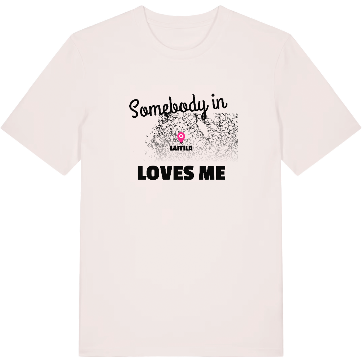 Någon i Laitila älskar mig t-shirt – t-shirt från PinShirt