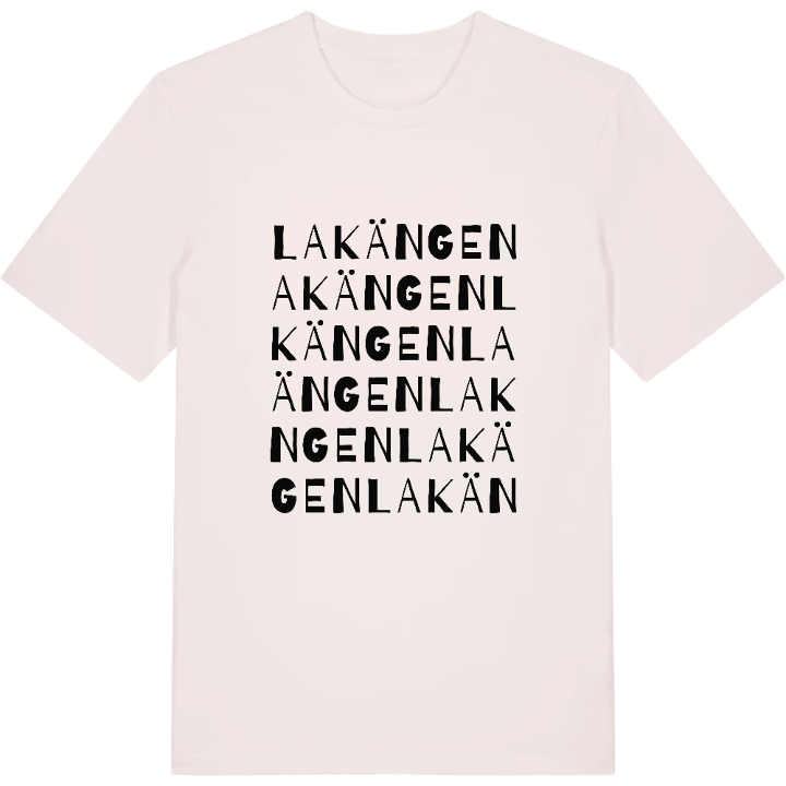 Lakängen ordlek t-shirt – t-shirt från PinShirt