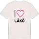 Jag älskar Låkö t-shirt stort tryck