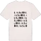 Laksjön ordlek t-shirt