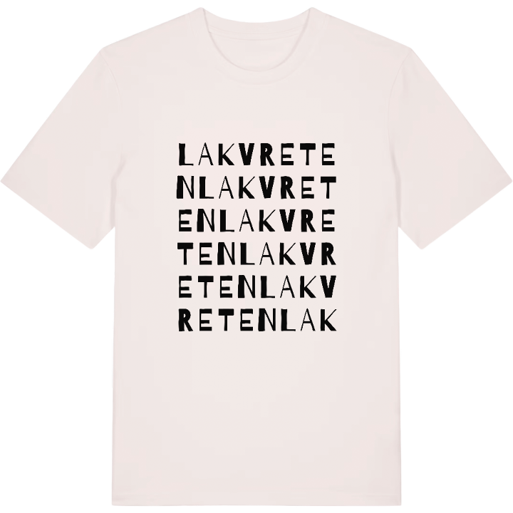 Lakvreten ordlek t-shirt – t-shirt från PinShirt