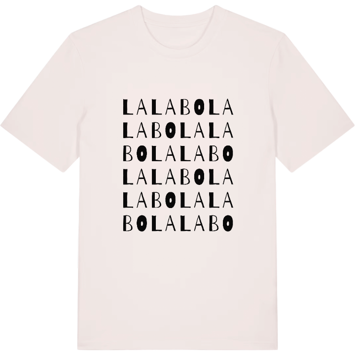 Lalabo ordlek t-shirt – t-shirt från PinShirt
