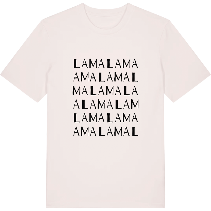 Lama ordlek t-shirt – t-shirt från PinShirt
