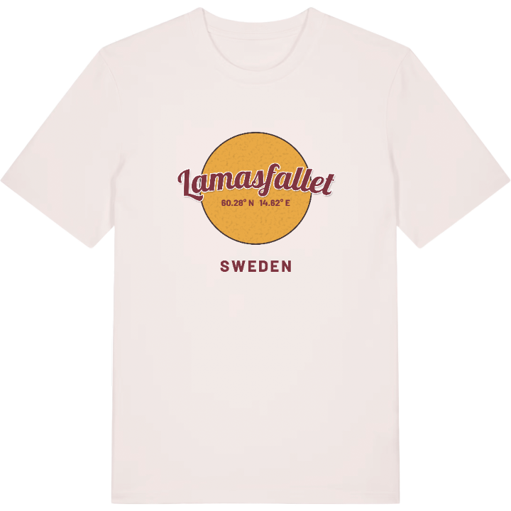 Lamasfallet cirkel t-shirt – t-shirt från PinShirt