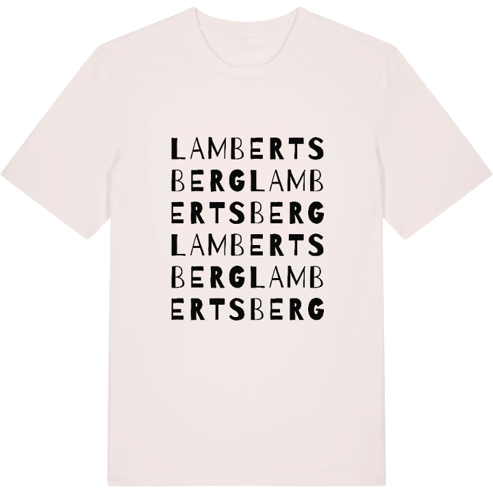 Lambertsberg ordlek t-shirt – t-shirt från PinShirt
