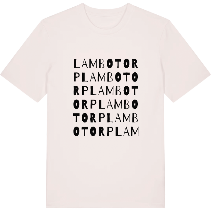 Lambotorp ordlek t-shirt – t-shirt från PinShirt