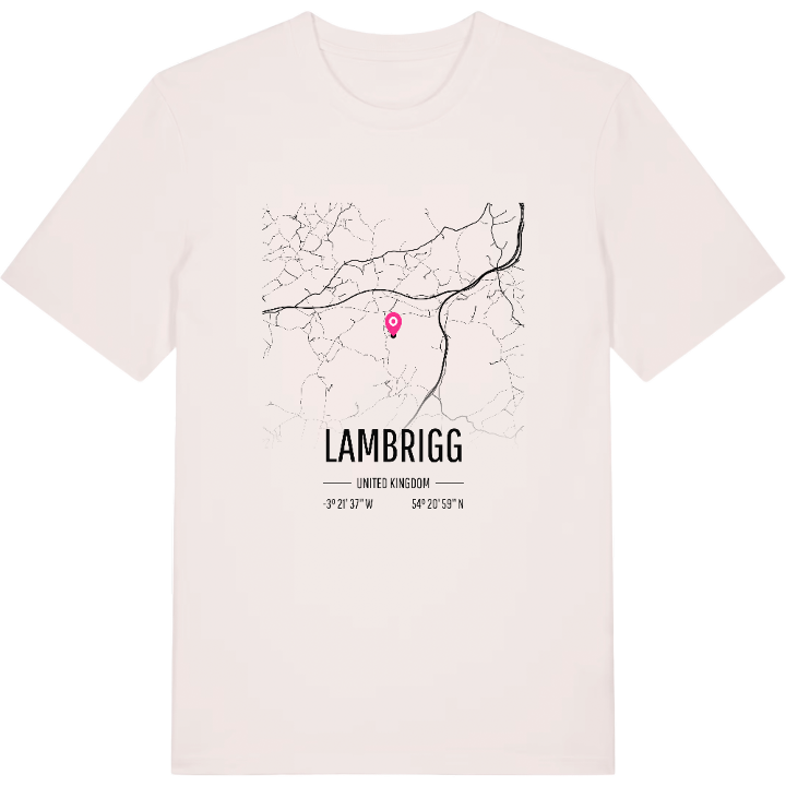 Lambrigg karta t-shirt – t-shirt från PinShirt