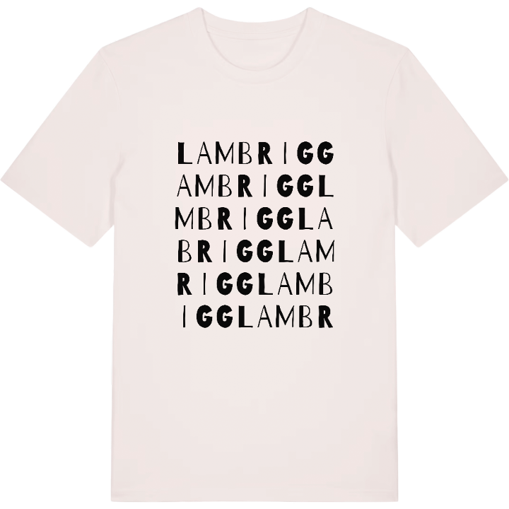 Lambrigg ordlek t-shirt – t-shirt från PinShirt