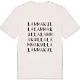 Lammakulla ordlek t-shirt