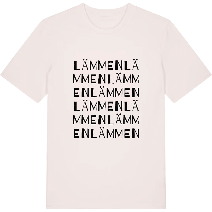 Lämmen ordlek t-shirt – t-shirt från PinShirt