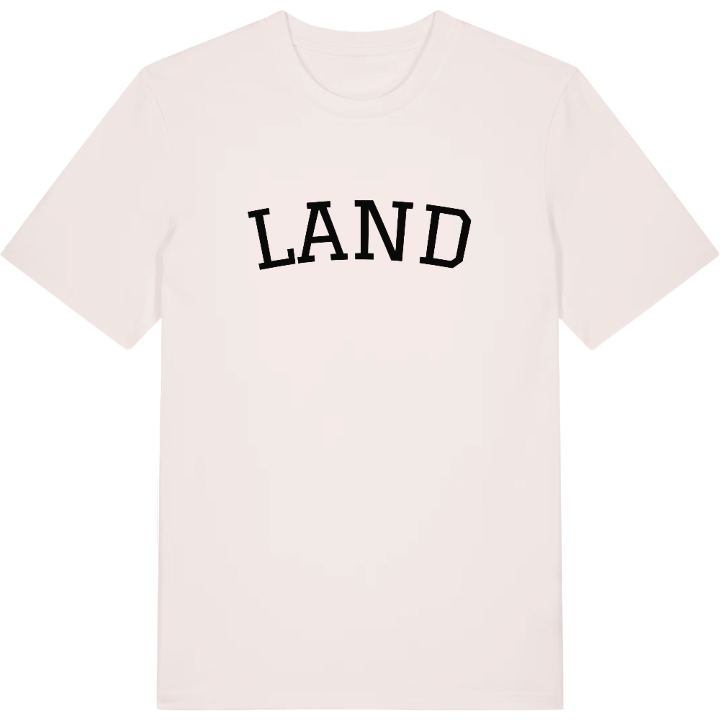 Land böjd t-shirt – t-shirt från PinShirt