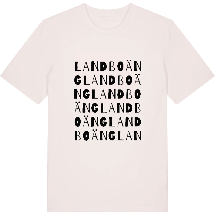 Landboäng ordlek t-shirt – t-shirt från PinShirt