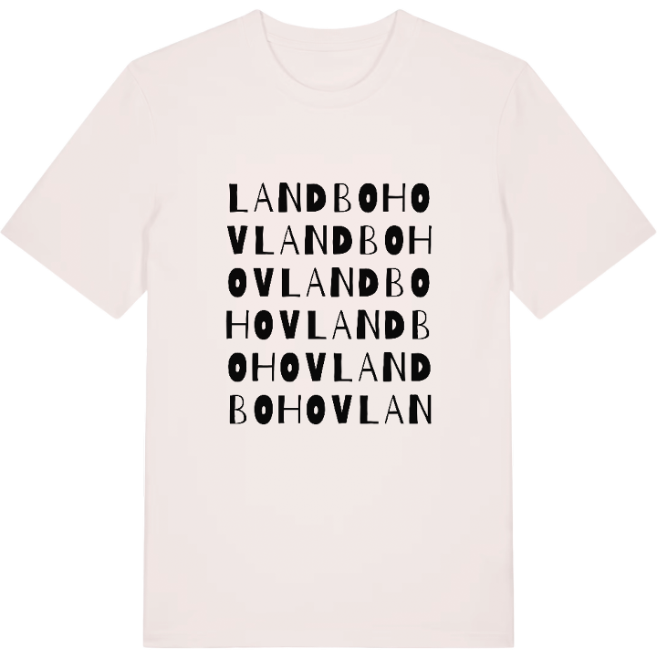 Landbohov ordlek t-shirt – t-shirt från PinShirt