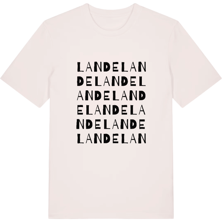 Lande ordlek t-shirt – t-shirt från PinShirt