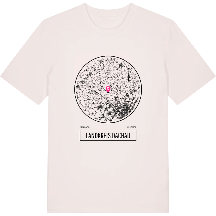 Landkreis Dachau t-shirt – t-shirt från PinShirt
