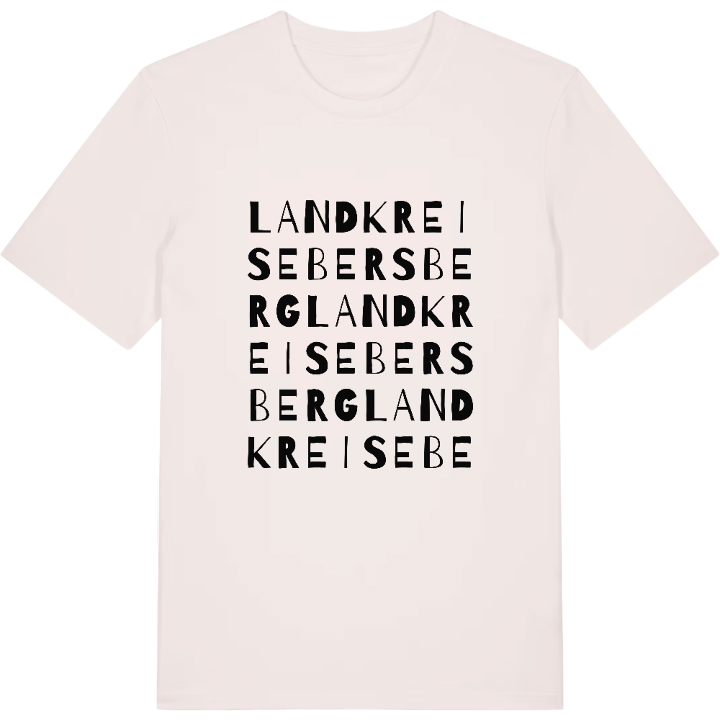 Landkreis Ebersberg ordlek t-shirt – t-shirt från PinShirt