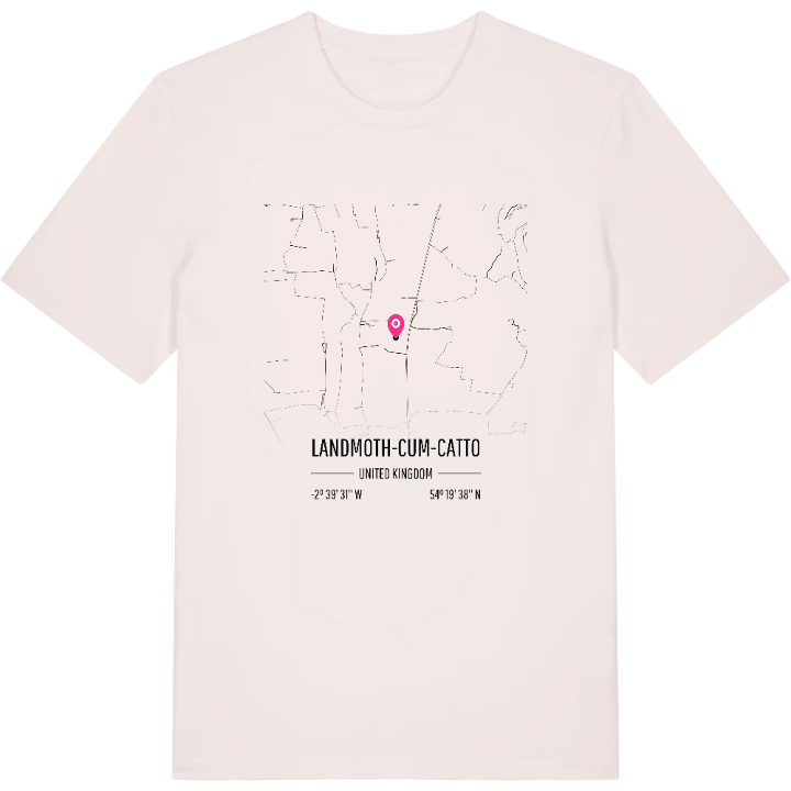 Landmoth-cum-Catto karta t-shirt – t-shirt från PinShirt